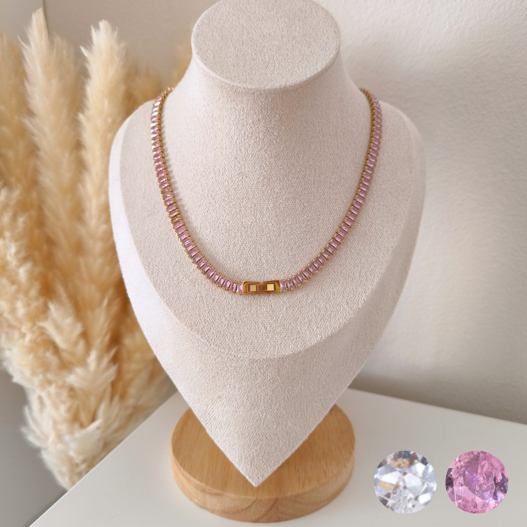 Baguette Necklace