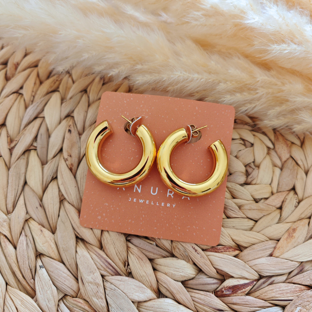 Large Hoop Studs