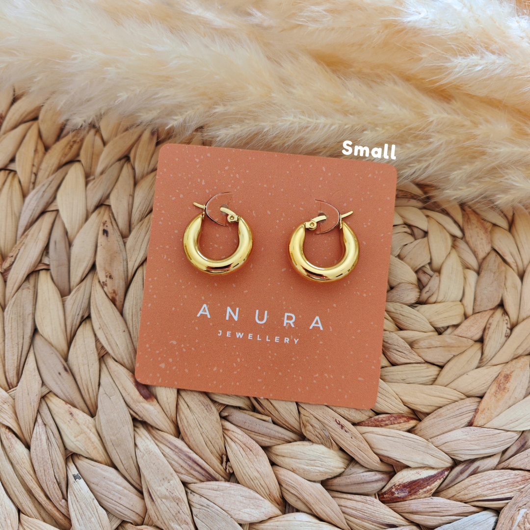 Solid Hoops (Small, Medium or Large)