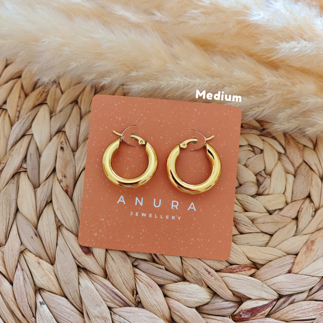 Solid Hoops (Small, Medium or Large)