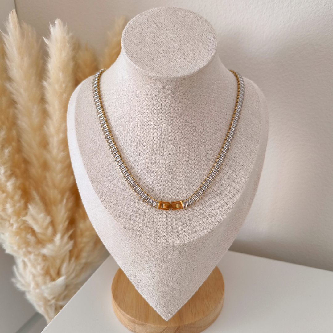 Baguette Necklace