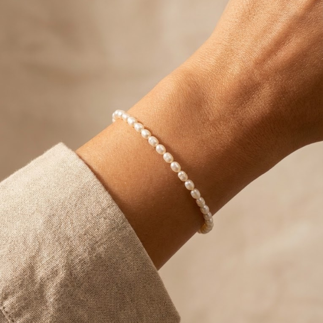 Handmade Fresh Water Pearl Bracelet
