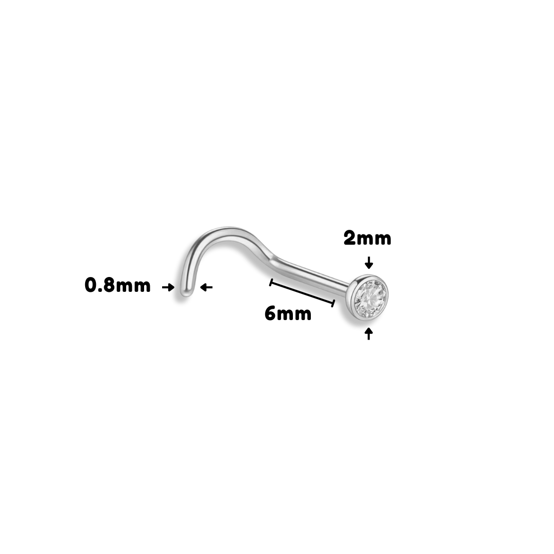 Titanium Nose Piercing Steel