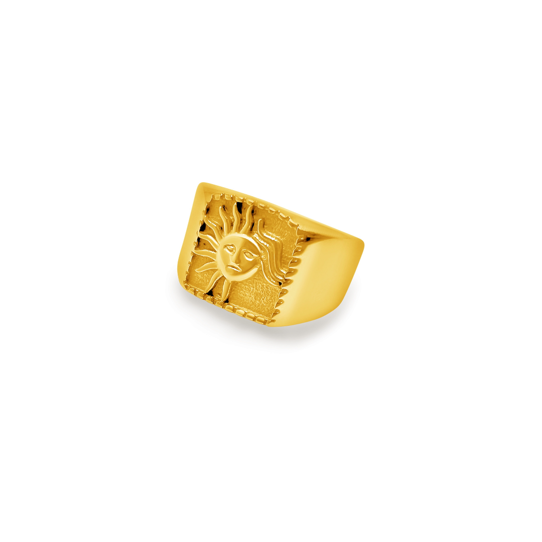 Sunbeam Signet Ring