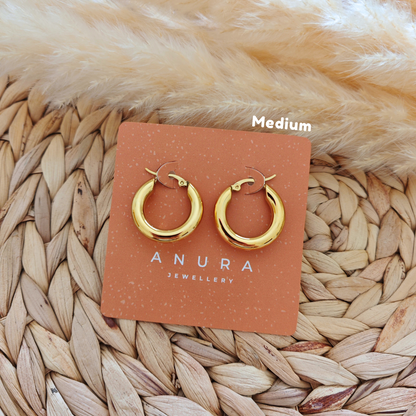 Solid Hoops (Small, Medium or Large)