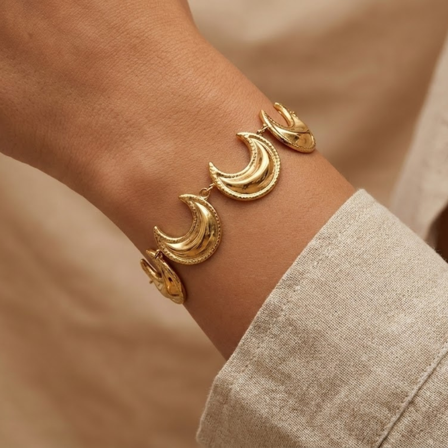 Crescent Moon Bracelet