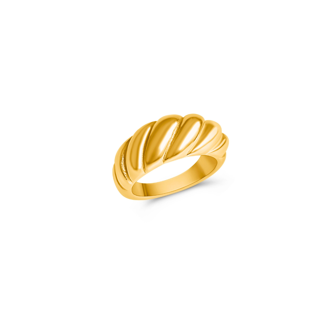 Churion Ring Large Croissant Ring – Anura Jewellery
