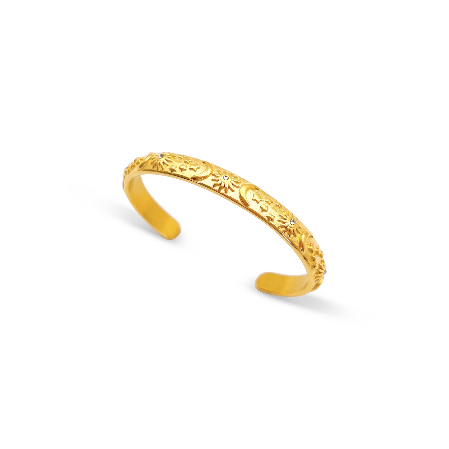 Celestial Oval Bangle